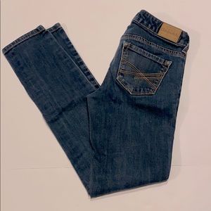 Aeropostale SZ 00 Ashley Ultra Skinny Denim Blue Jeans